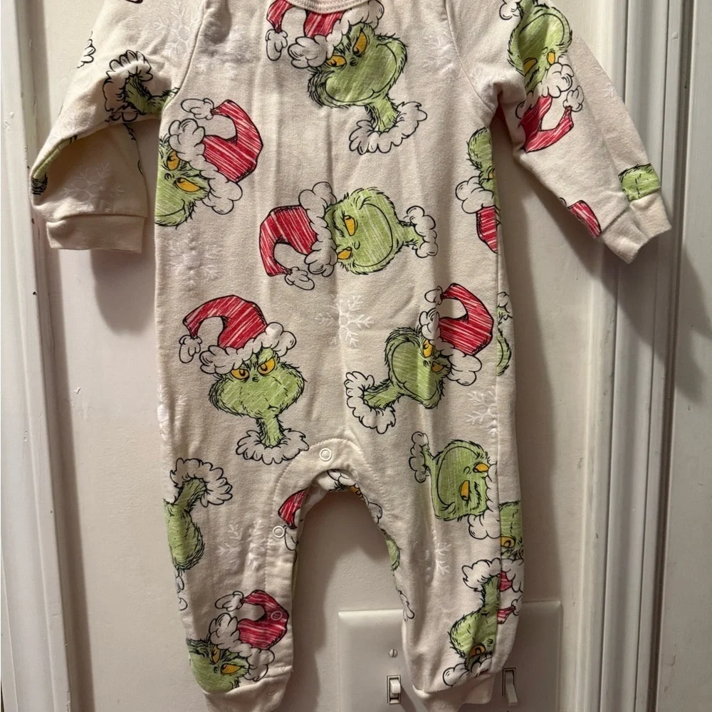 The Grinch grinch romper